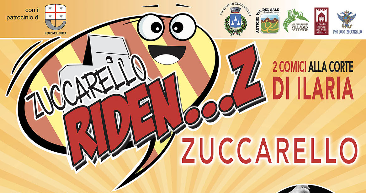 Zuccarello Riden…Z seconda edizione 2020, due comici alla corte di Ilaria.