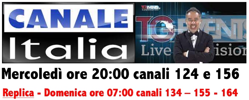 TGEVENTS NUOVE REPLICHE SU CANALE ITALIA TGEVENTS NUOVE REPLICHE SU CANALE ITALIA