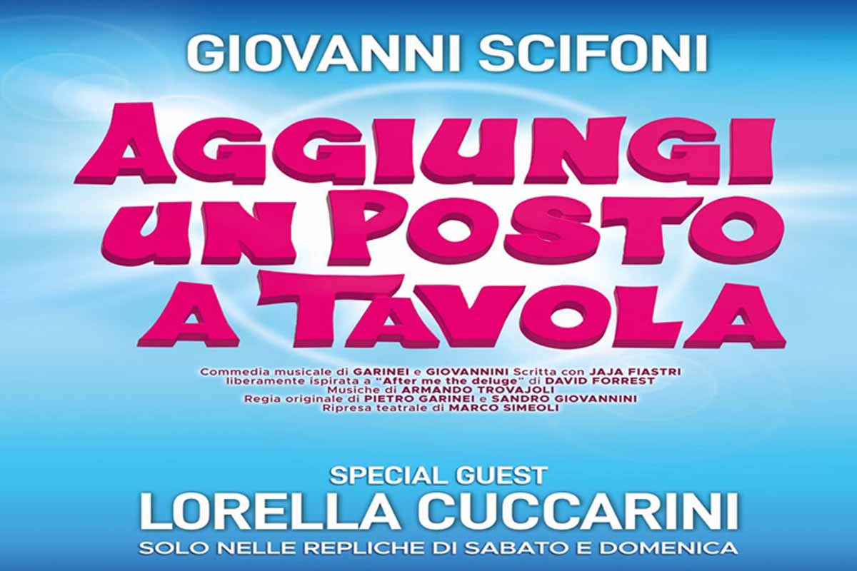 Aggiungi un posto a tavola