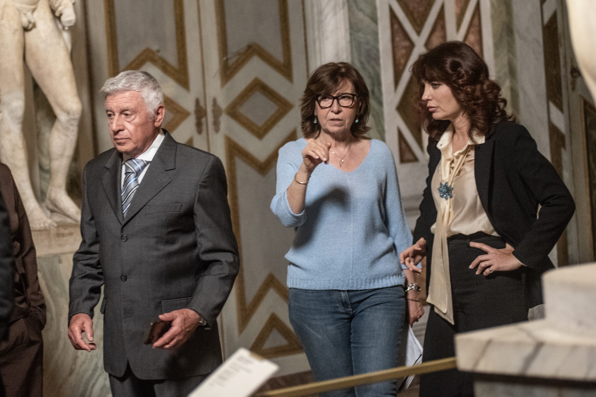 Cinema. Primo ciak per il “Ricatto della Bellezza”, il primo thriller con Vanessa Gravina e Antonio Catania che svela i segreti della Diplomazia Culturale Italiana, prodotto dalla Imago Film