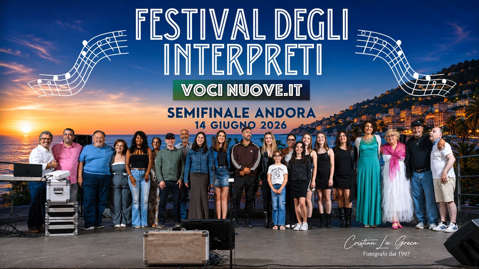 Ad Andora scelti i finalisti del “Festival degli Interpreti” arrivato alla trentesima edizione