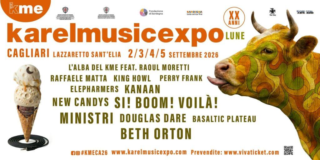 Karel Music Expo: a Cagliari dal 2 al 5 settembre la ventesima edizione del festival di musica e cultura resistente.
