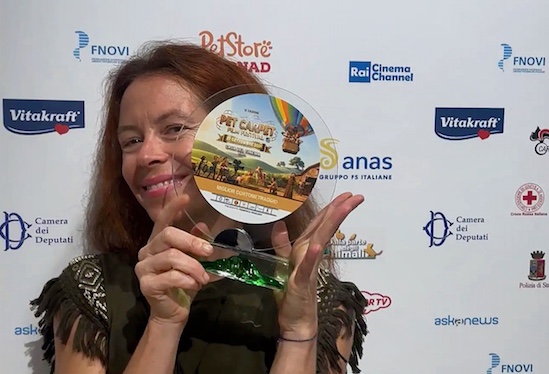 DOROTI POLITO E CECIO VINCONO IL PET CARPET FILM FESTIVAL DI ROMA DOROTI POLITO E CECIO VINCONO IL PET CARPET FILM FESTIVAL DI ROMA