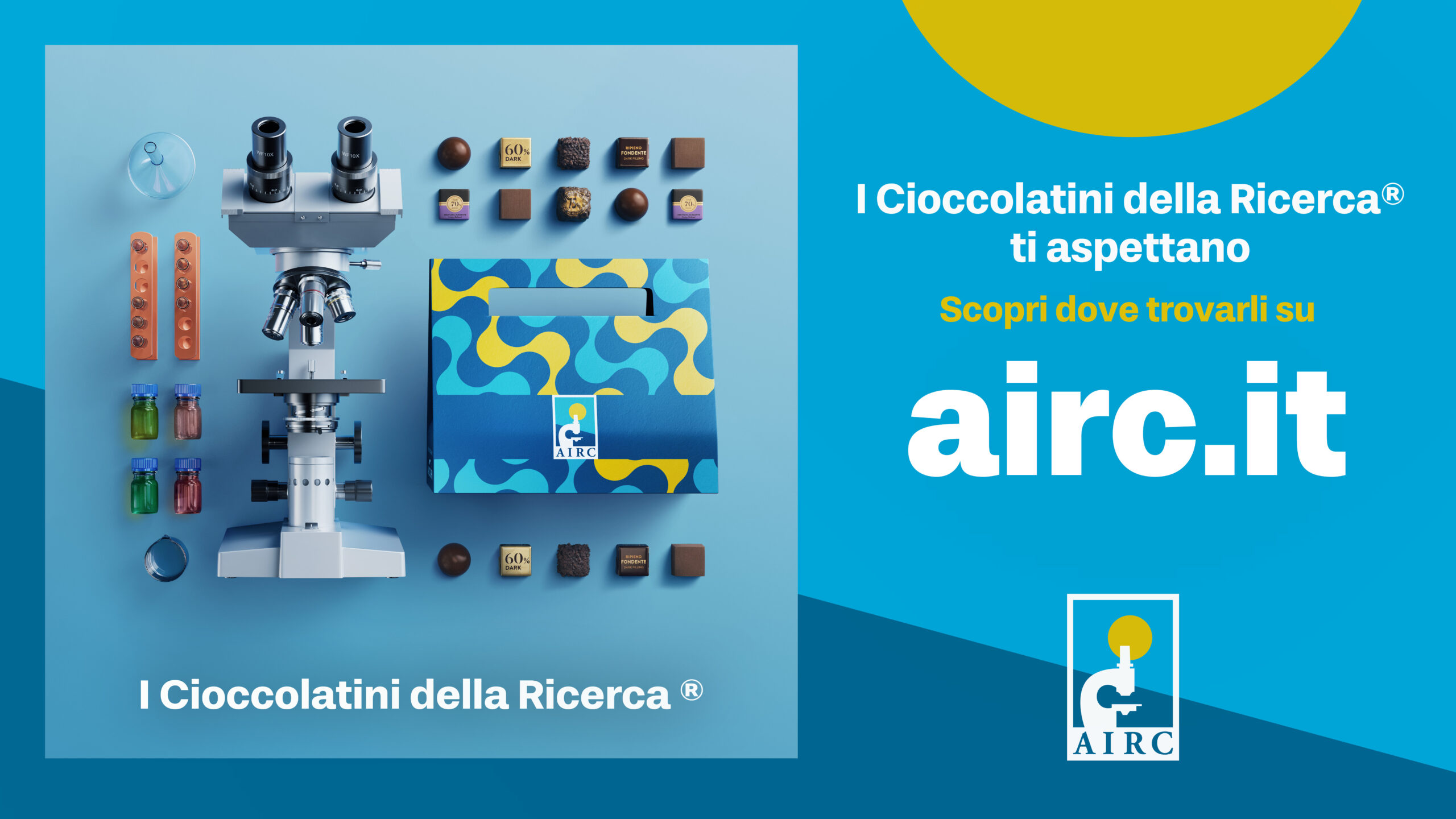 Sabato 7 novembre tornano i Cioccolatini della Ricerca Sabato 7 novembre tornano i Cioccolatini della Ricerca